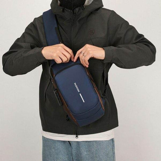 Men Anti Theft Chest Bag - Tech Ronix
